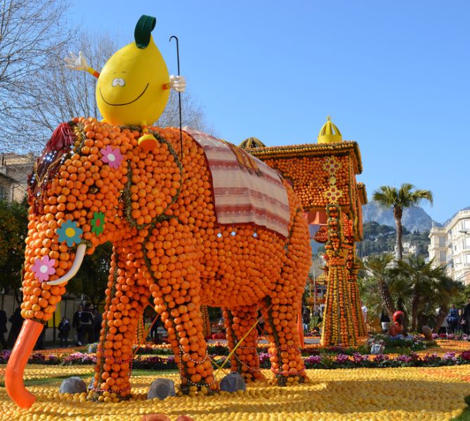 CARNAVAL DE NICE – BATAILLE DES FLEURS, CORSO ILLUMINÉ & LA FÊTE DES CITRONS À MENTON - 7 JOURS