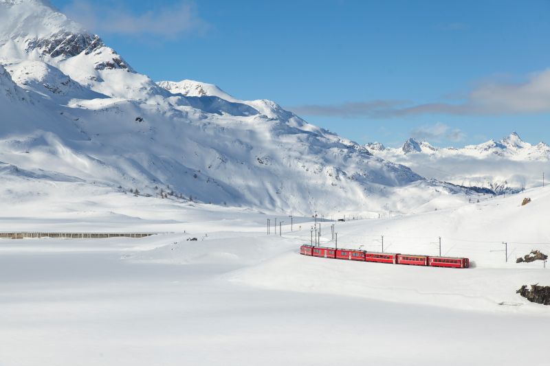 LA SAINT VALENTIN AU LAC DE COME ET LE BERNINA EXPRESS - 4 JOURS 